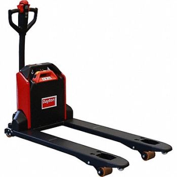 DAYTON Pallet Jack 24VAC 3300 lb Load Capacity, 55PD64
