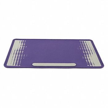 HEATHROW SCIENTIFIC Bench Pad Silicone Gray/Purple, 55PR87