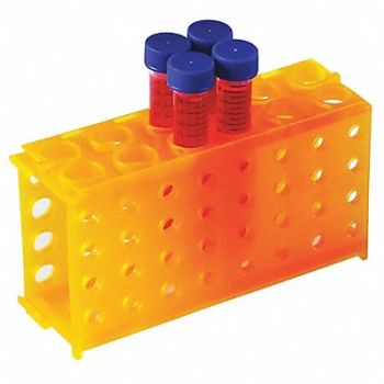 HEATHROW SCIENTIFIC Test Tube Rack 8 Compartments PK5, 55PT40