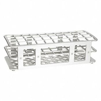 HEATHROW SCIENTIFIC Test Tube Rack 40 Compartments, 55PT44