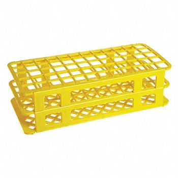 HEATHROW SCIENTIFIC Test Tube Rack 60 Compartments, 55PT53