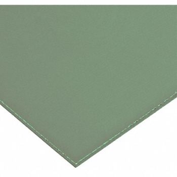GRAINGER APPROVED PlstcSht GaroG11 48 x48 0.125 T Grn Opq, 55TY35