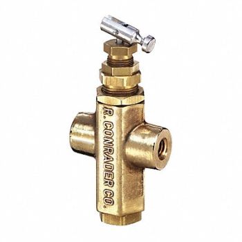 CONRADER Unloader Pilot Valve 1/4 in Inlet 80 PSI, 55RU23