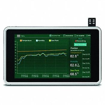EXTECH Humidity and Temperature Chart Recorder, 55RV90