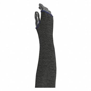 PIP Cut-Resistant Sleeve Gray Knit Cuff, 55TL43