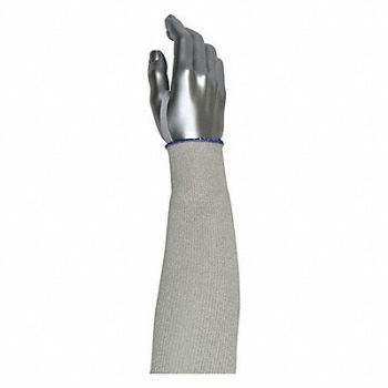 PIP Cut-Resistant Sleeve Gray Knit Cuff, 55TL44