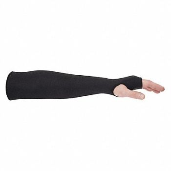 PIP Cut-Resistant Sleeve Universal Sz Black, 55TP28