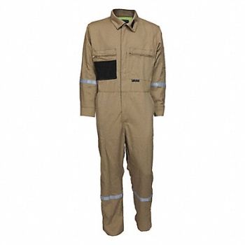 MCR SAFETY K2358 Flame-Resistant Coverall 44 Size, 55UZ21
