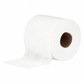 ABILITY ONE Toilet Paper 1 Ply 312 ft L Roll PK96, 55VD23