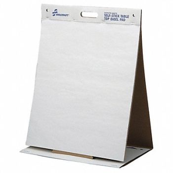 ABILITY ONE Easel Pad White 20 x 23 Sheet Size PK6, 55VD40