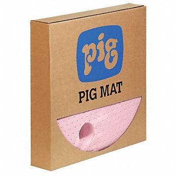 PIG Absorbent Pad Chemical Hazmat Heavy PK25, 55VE35