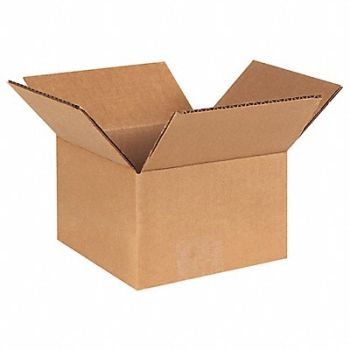 GRAINGER APPROVED Shipping Box 6x6x4 in, 11K587