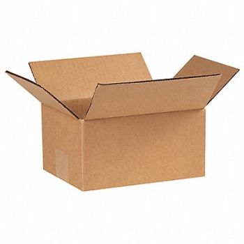 GRAINGER APPROVED Shipping Box 7x5x3 in, 55VG20