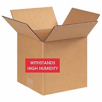 GRAINGER APPROVED Shipping Box 8x8x8 in, 55VG31