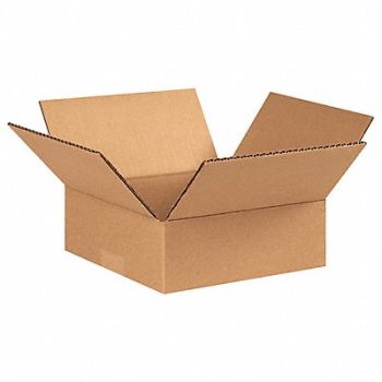 GRAINGER APPROVED Shipping Box 8x8x2 in, 55VM57