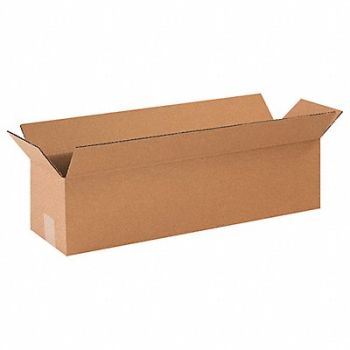 GRAINGER APPROVED Shipping Box 12x3x3 in, 55VG66