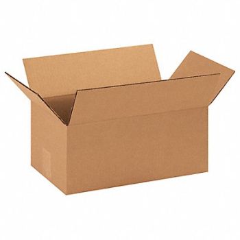 GRAINGER APPROVED Shipping Box 14x8x6 in, 55VG99