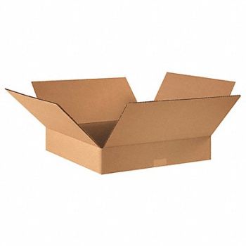 GRAINGER APPROVED Shipping Box 16x16x3 in, 55VH22