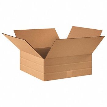 GRAINGER APPROVED Shipping Box 16x16x6-2 in, 55VH23
