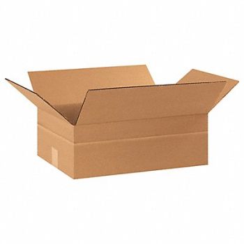 GRAINGER APPROVED Shipping Box 17 1/4x11 1/2x6-4 in, 55VH31