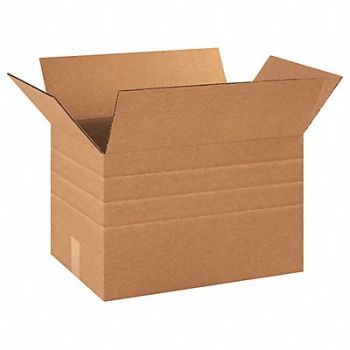 GRAINGER APPROVED Shipping Box 18x12x12-6 in, 55VH41