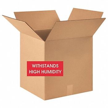 GRAINGER APPROVED Shipping Box 18x18x18 in, 55VH47