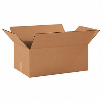 GRAINGER APPROVED Shipping Box 19x12x7 in, 55VH51