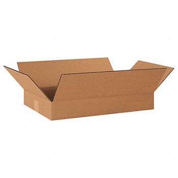 GRAINGER APPROVED Shipping Box 20x12x3 in, 55VH55