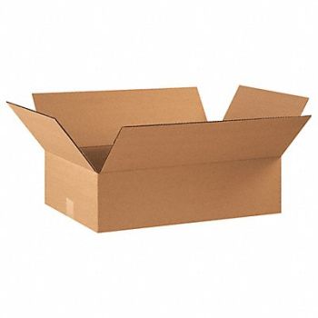 GRAINGER APPROVED Shipping Box 22x14x6 in, 493T47