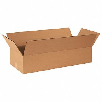 GRAINGER APPROVED Shipping Box 24x10x4 in, 11A625