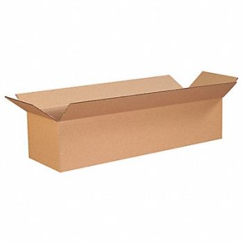 GRAINGER APPROVED Shipping Box 26x6x6 in, 55VH91