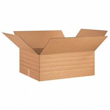 GRAINGER APPROVED Shipping Box 30x24x12-4 in, 55VJ26