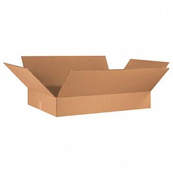 GRAINGER APPROVED Shipping Box 36x24x6 in, 493T62