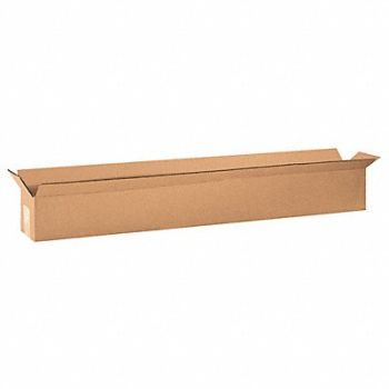 GRAINGER APPROVED Shipping Box 36x4x4 in, 55VJ40
