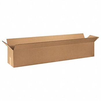 GRAINGER APPROVED Shipping Box 48x10x10 in, 55VJ68