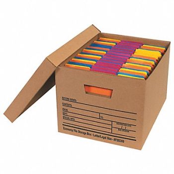 GRAINGER APPROVED Shipping Box Single Wall 32 ECT Kraft, 55VJ86
