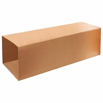 GRAINGER APPROVED Shipping Box Bottom 16 1/2x16 1/2x40 in, 55VL41