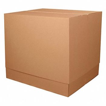GRAINGER APPROVED Shipping Box Bottom 36 1/2x36 1/2x40 in, 55VL57