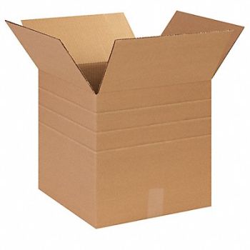 GRAINGER APPROVED Shipping Box 14x14x14-8 in, 55VL62