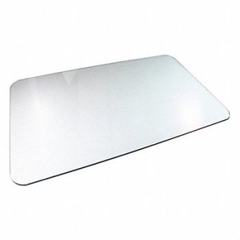 CLEARTEX Chair Mat Rectangular 60 x 48 Clear, 55VL65