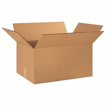 GRAINGER APPROVED Shipping Box 24x16x12 in, 55VM33