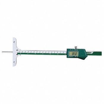INSIZE Electronic Hook Depth Gage, 55VM71