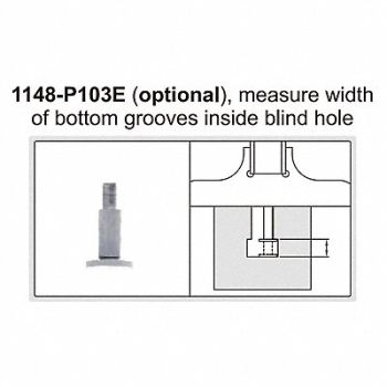 INSIZE Electronic Hook Depth Gage, 55VM72