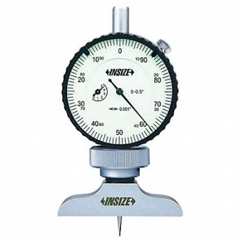 INSIZE Dial Depth Gage, 55VM78