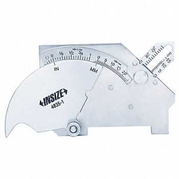 INSIZE Welding Gage Stainless Steel, 55VN69