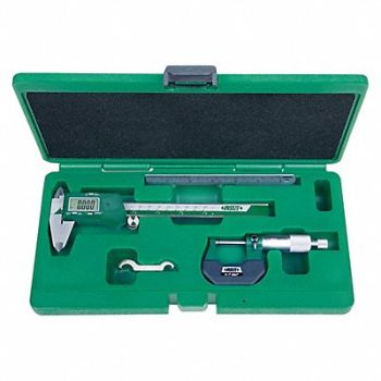 INSIZE Precision Meas.Tool Kit Digital Caliper, 55VN80