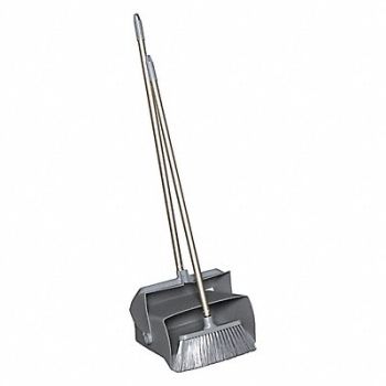 REMCO J5780 Lobby Broom and Dust Pan 37 in Handle L, 55VP78