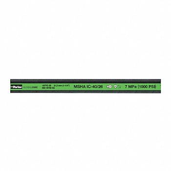 PARKER Hydraulic Hose 3/4 I.D. 50 ft L Black, 55WF45