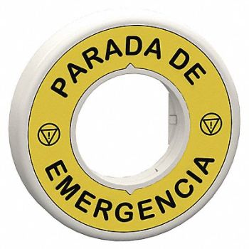SCHNEIDER ELECTRIC Legend Ring PARADA DE EMERGENCIA Legend, 55WF87