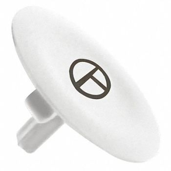 SCHNEIDER ELECTRIC Marked Push Button Cap White 22mm, 55WG14